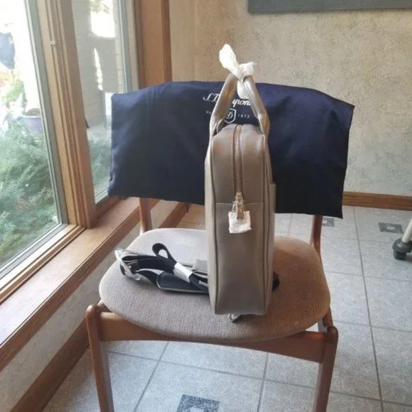 S.T. Dupont Unisex Messenger Bag - Picture 7 of 13